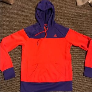 Adidas Color-Block Hoodie. Size small